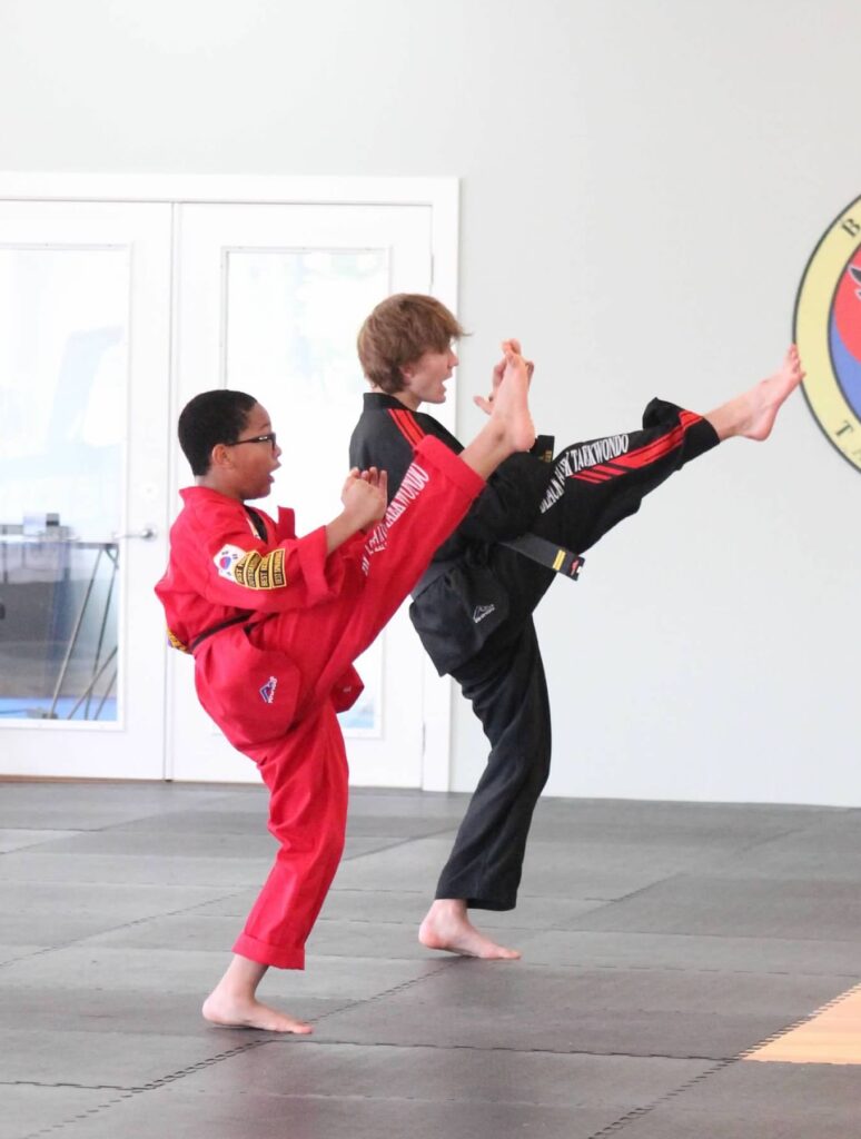 Kids martial arts fitness and Taekwondo training in Carpentersville