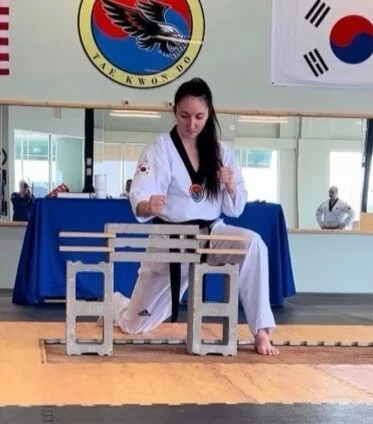 Master Cristina Iannone at Blackhawk TaeKwonDo in Carpentersville